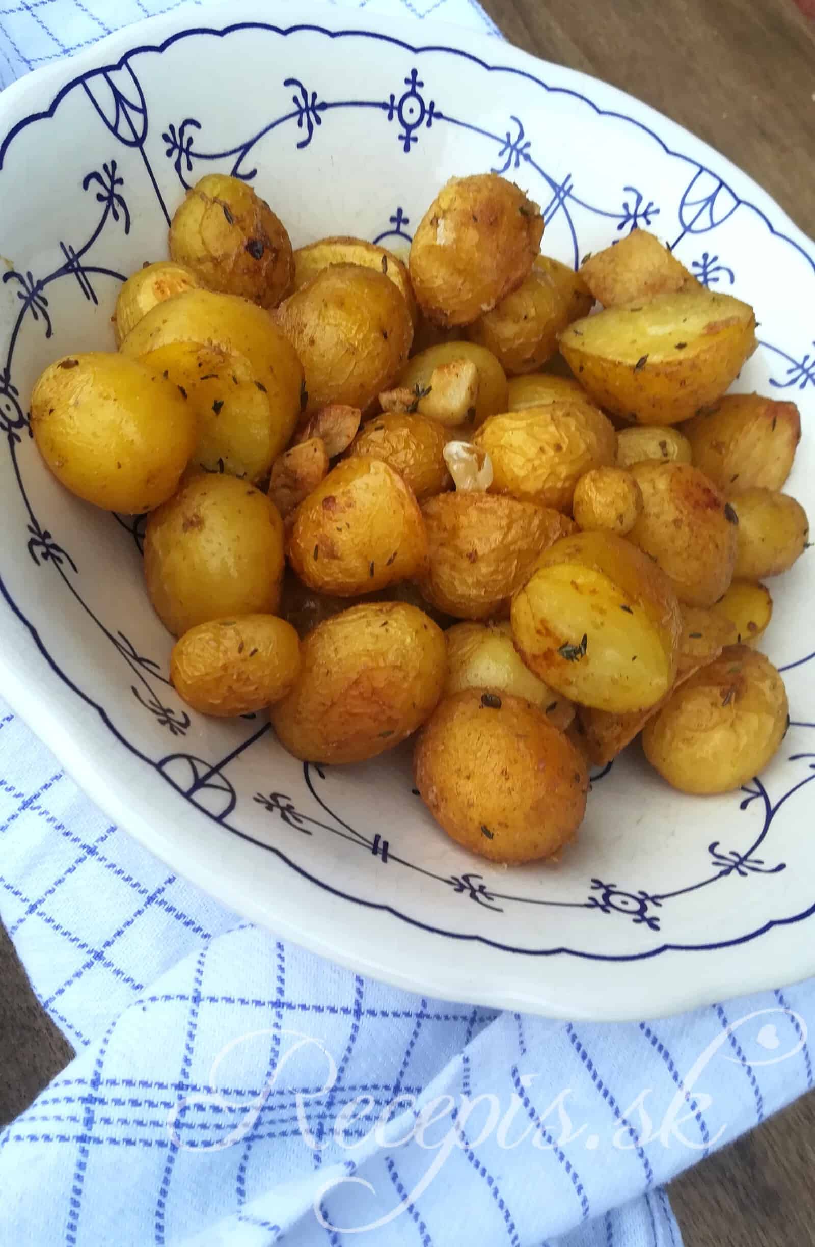 Marinované pečené zemiaky