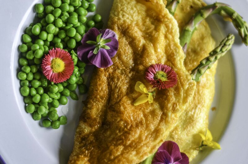 Recept do 15 minút- Jednoduchá omeleta so syrom