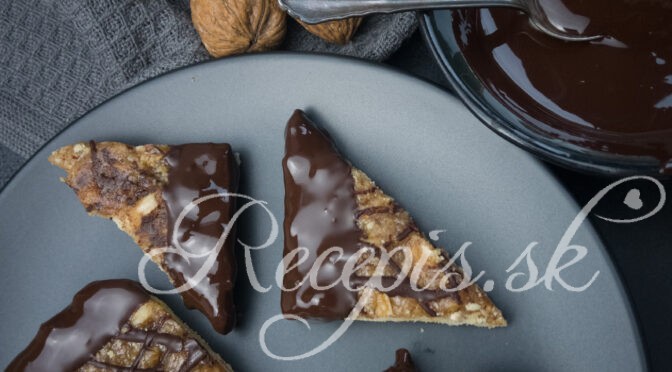 “Nussecken”- traditional German christmas biscuits