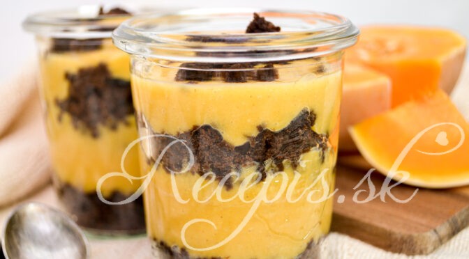 Pumpkin cream- healthy dessert