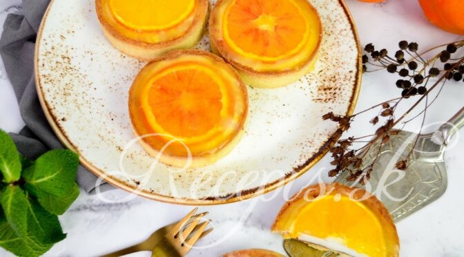 Orange tartlets