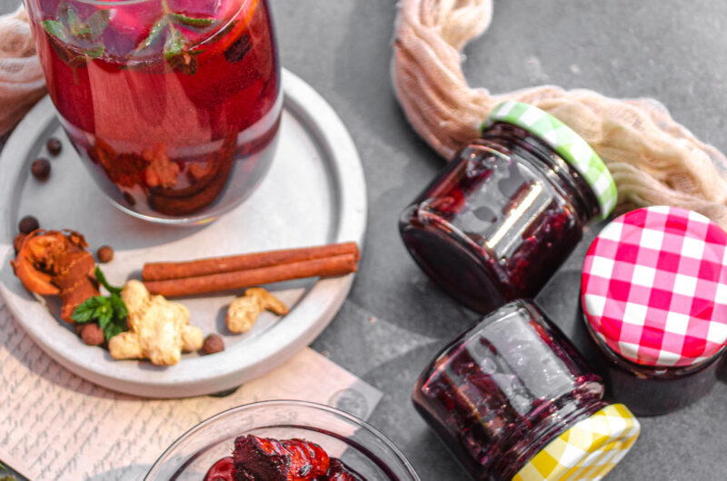 Pečený čaj - sirup na prípravu nápoja 'horúce jabĺčko'