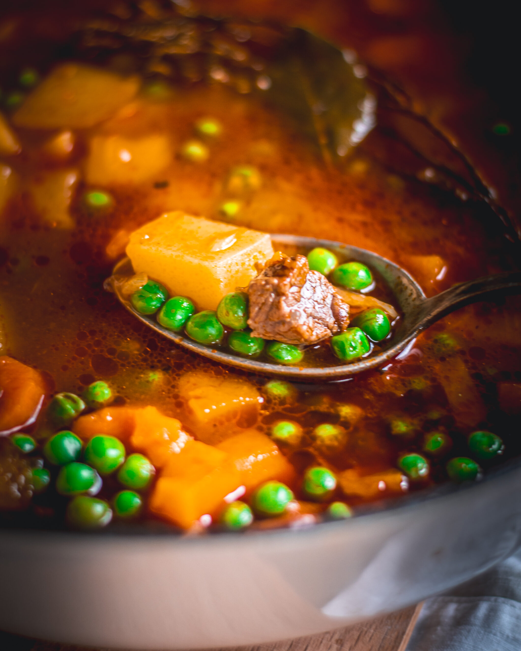 Dusené hovädzie irish stew