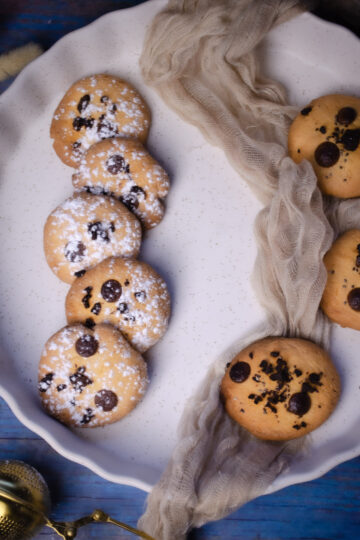 Vanilkové cookies - hrnčekový recept