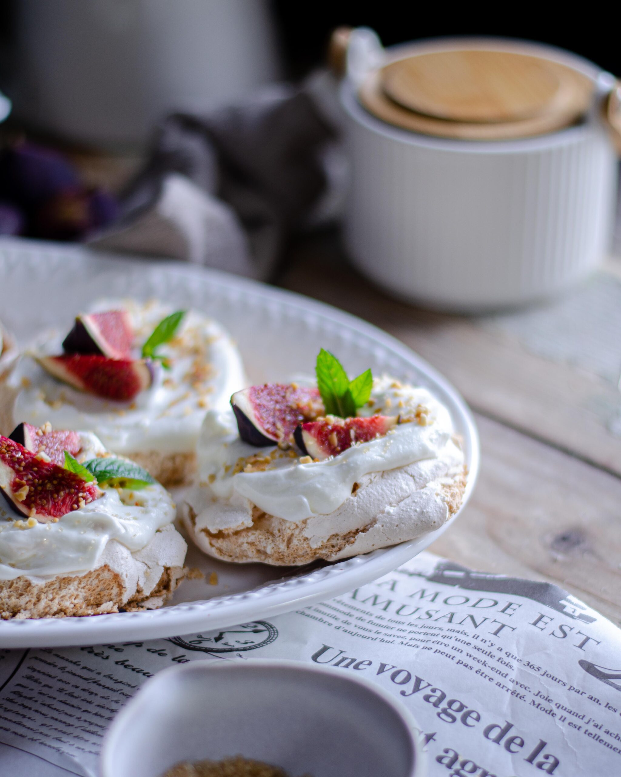 Mini pavlova tortičky- jednoducho a chutno