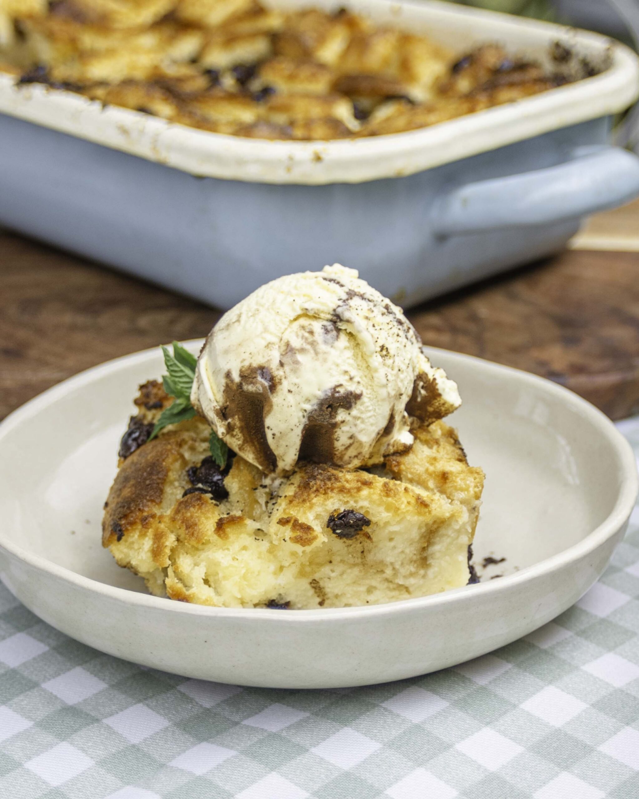 Chlebový puding / nákyp