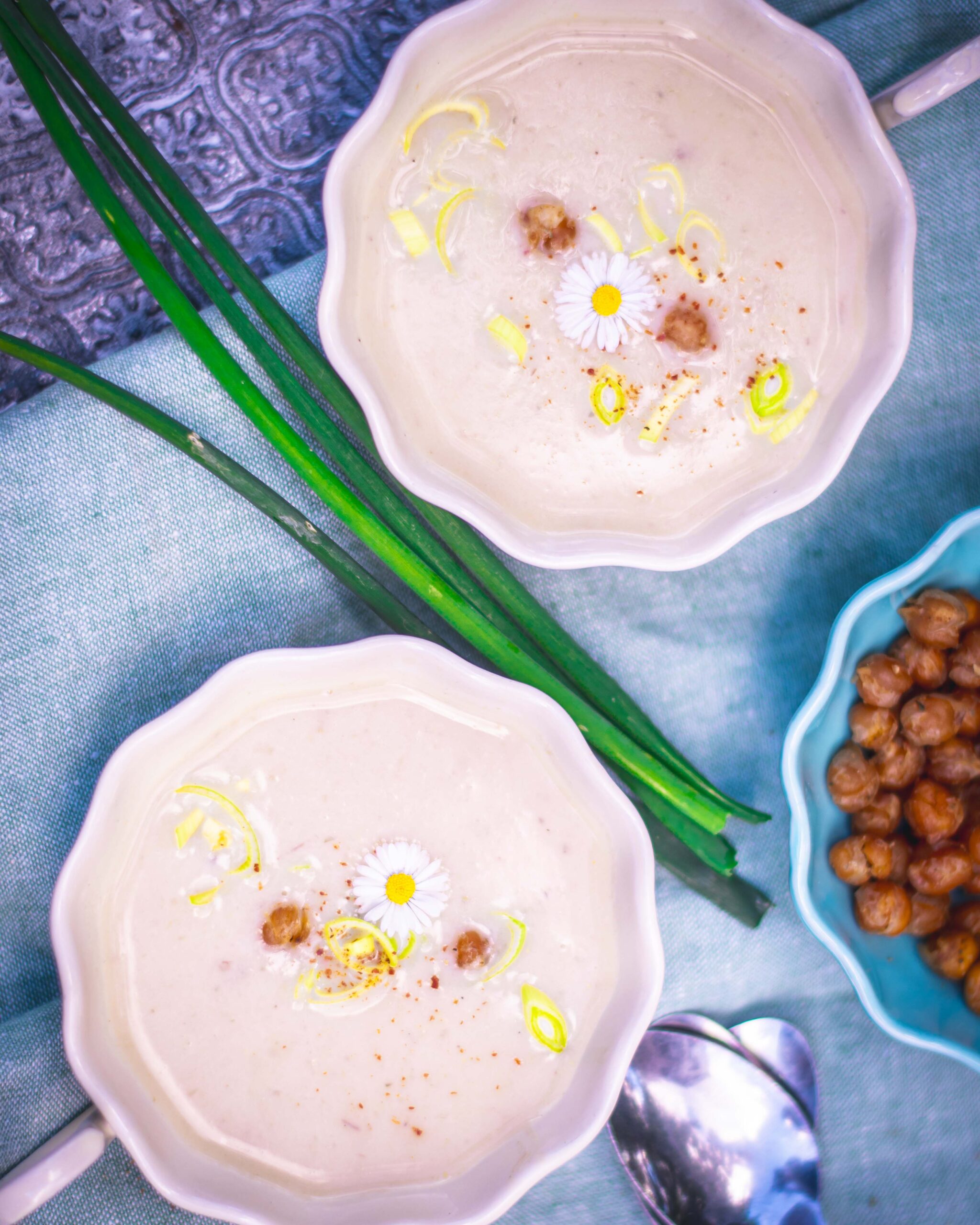 Krémová pórová polievka