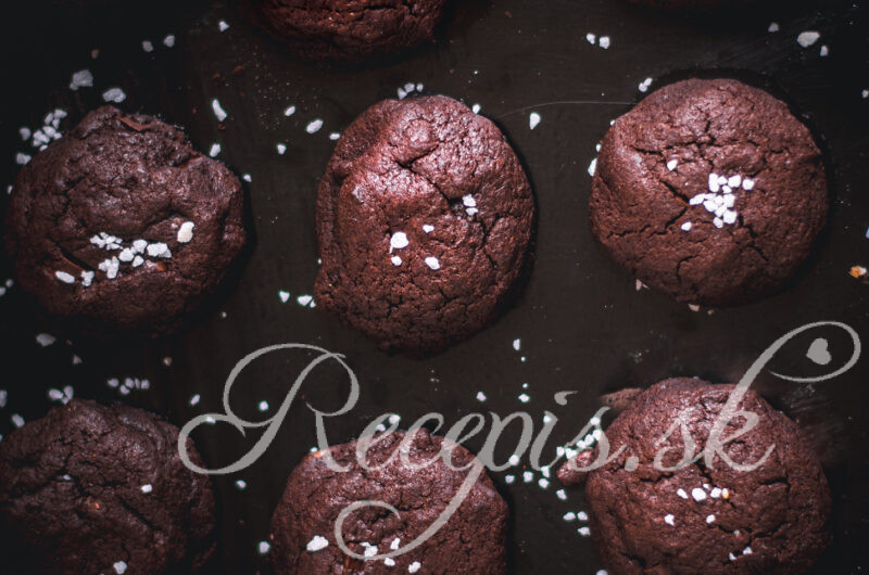Hrčekové brownie cookies plné čokolády