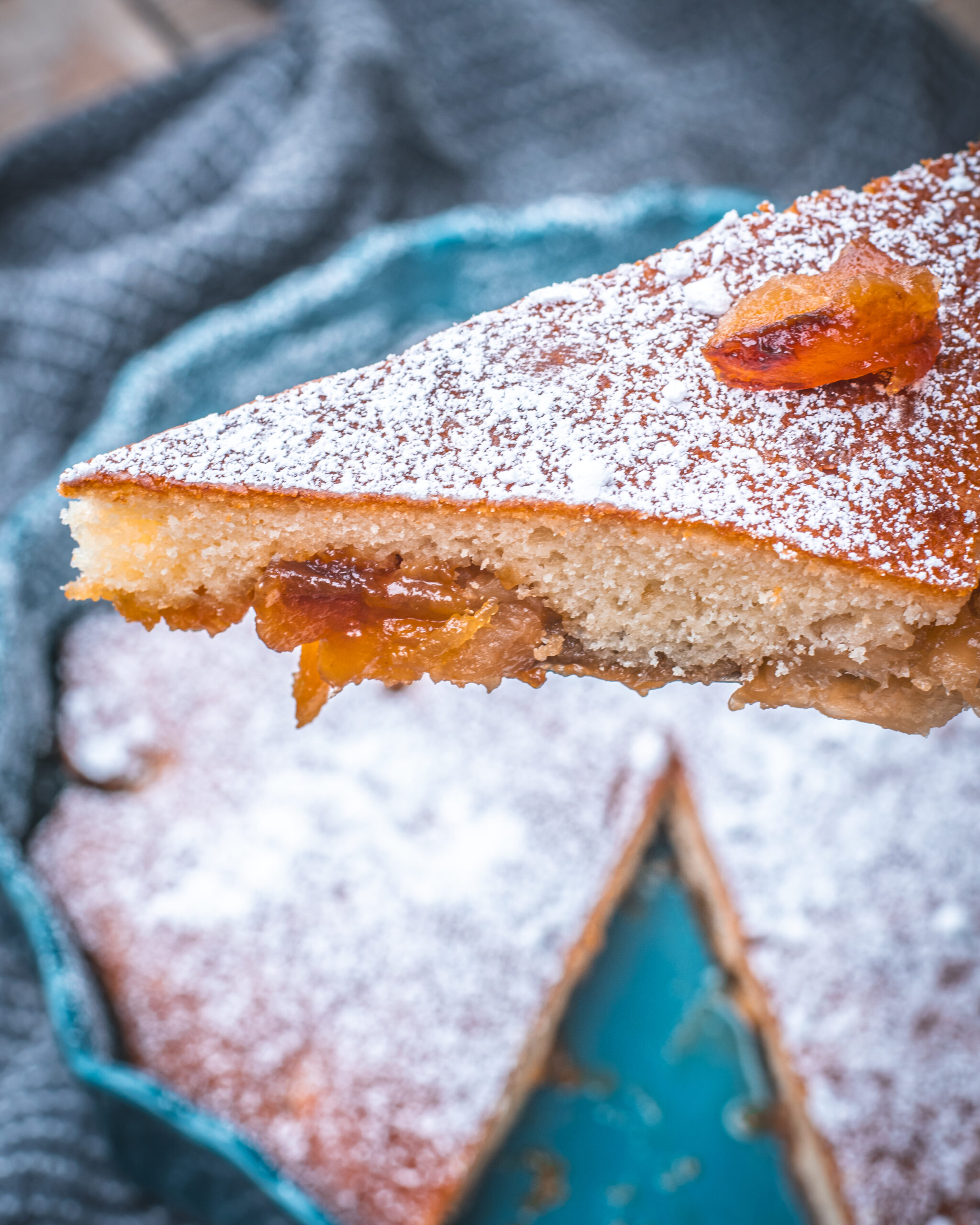 Obrátený jablkový koláč – Tarte Tatin