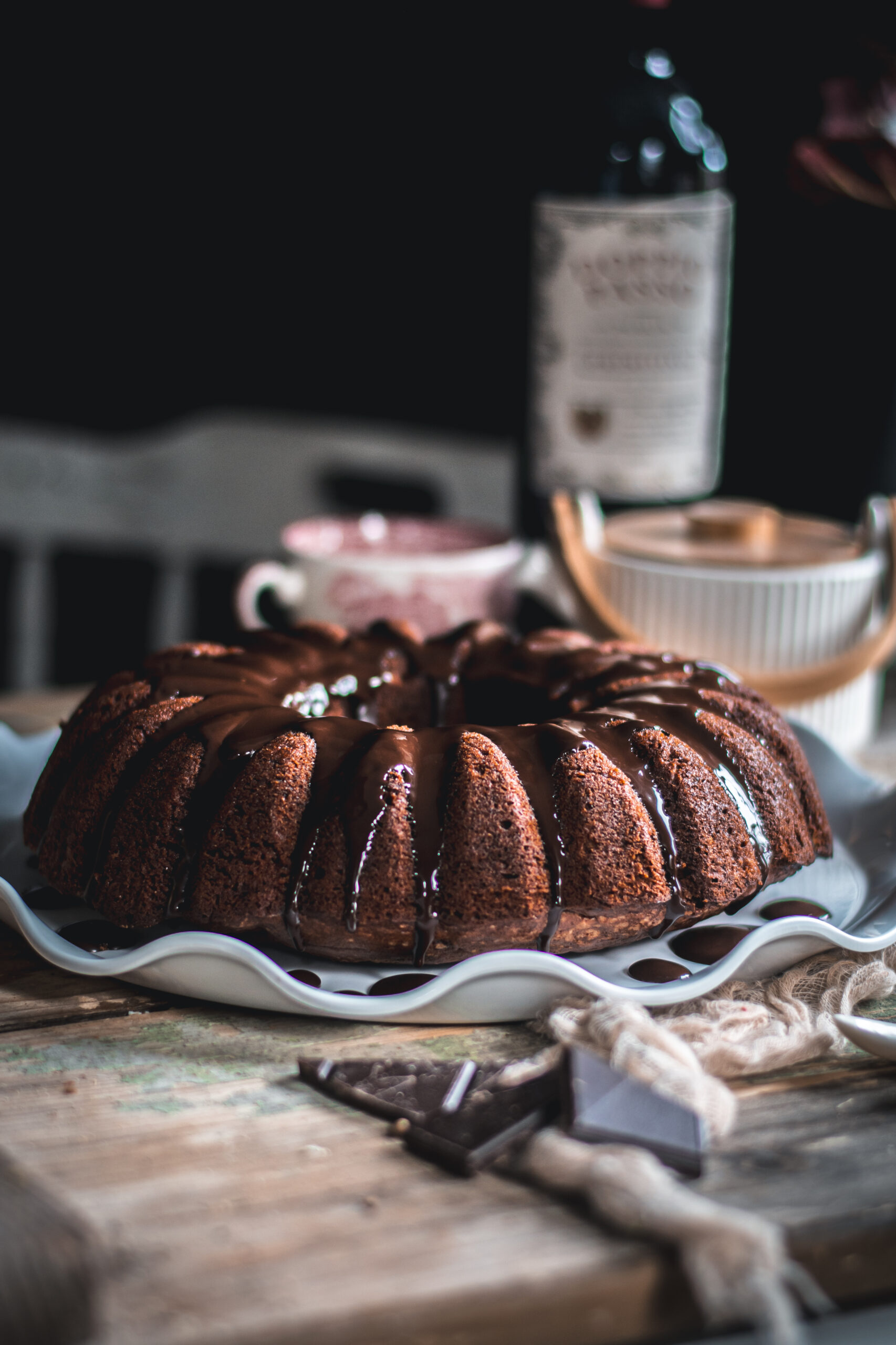 Hrnčeková čokoládová bábovka – krok za krokom