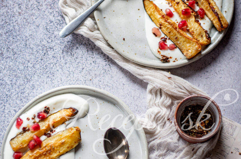 Cuketové hranolky s parmezánom