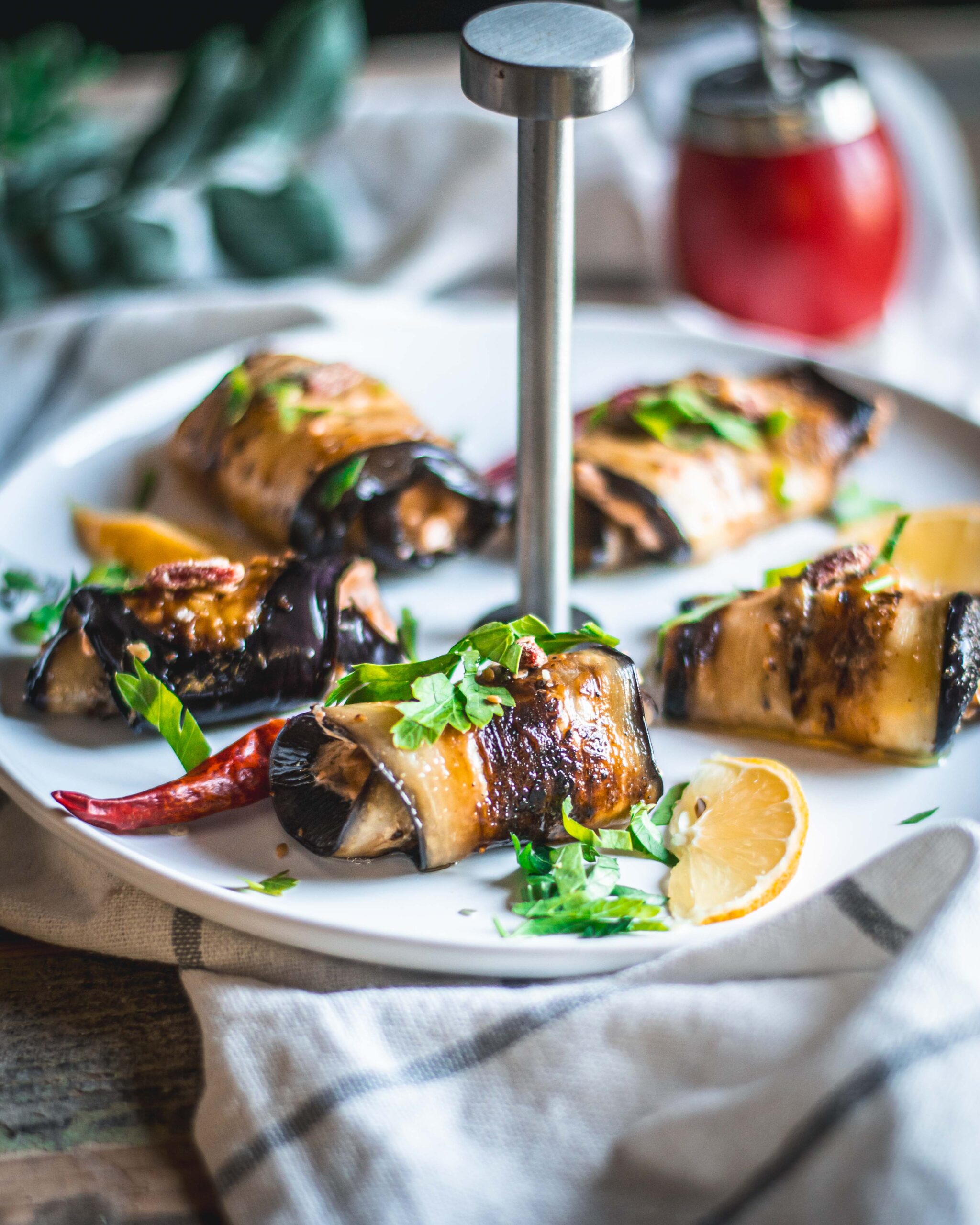 Baklažány plnené jemným krémom, skvelé antipasti