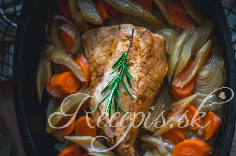 Pečené morčacie prsia