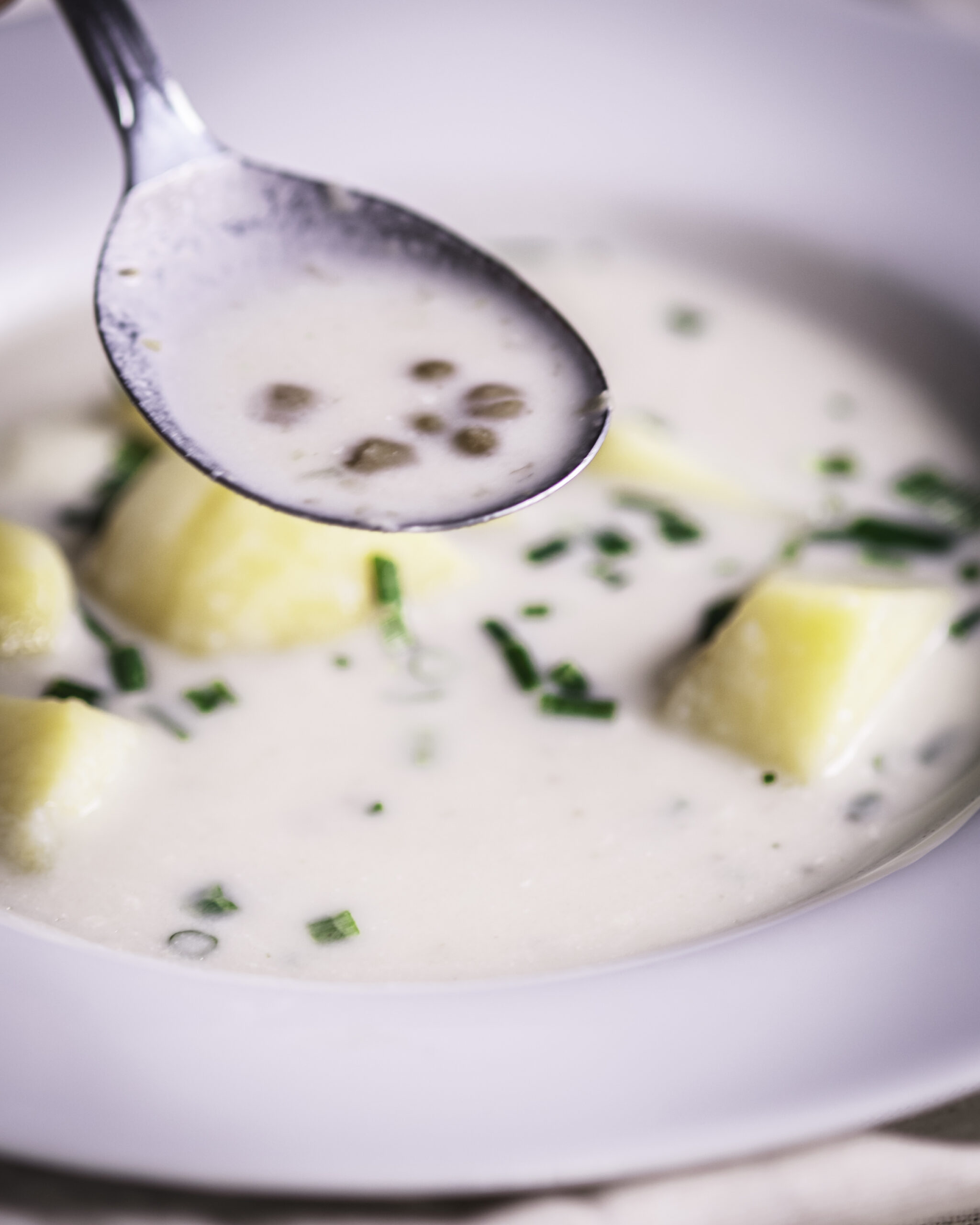 Zemiaková polievka so šošovicou