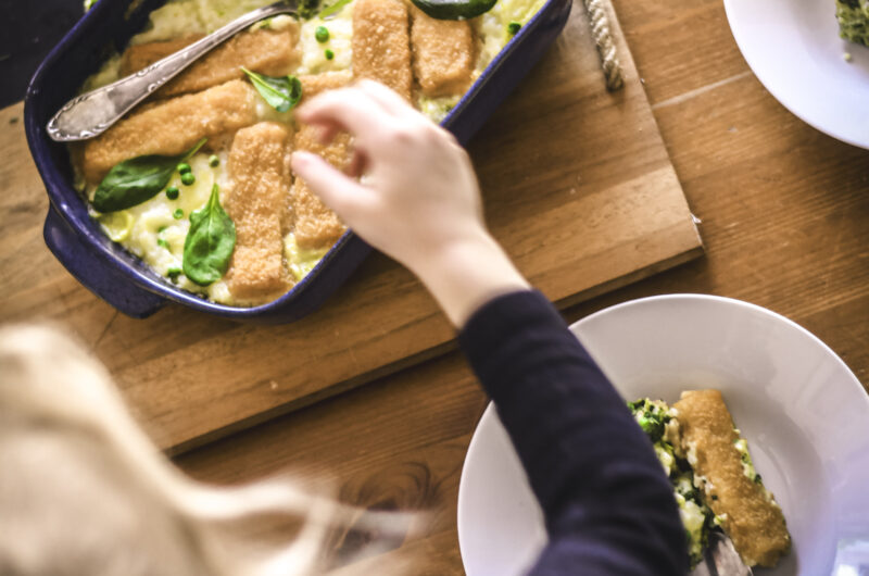 Rybí nákyp z rybacích filet