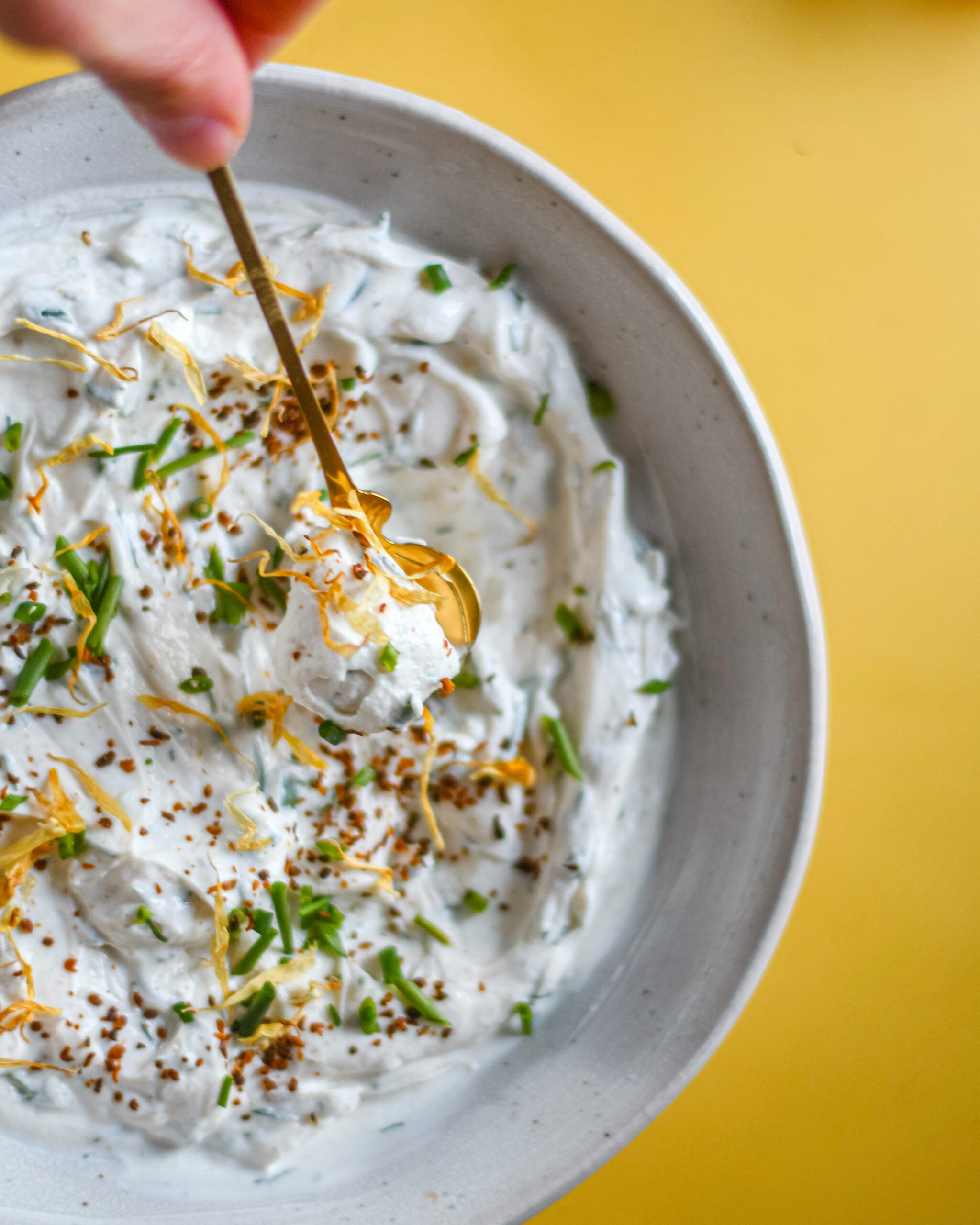 Lahodný tvarohový dip plný proteínu