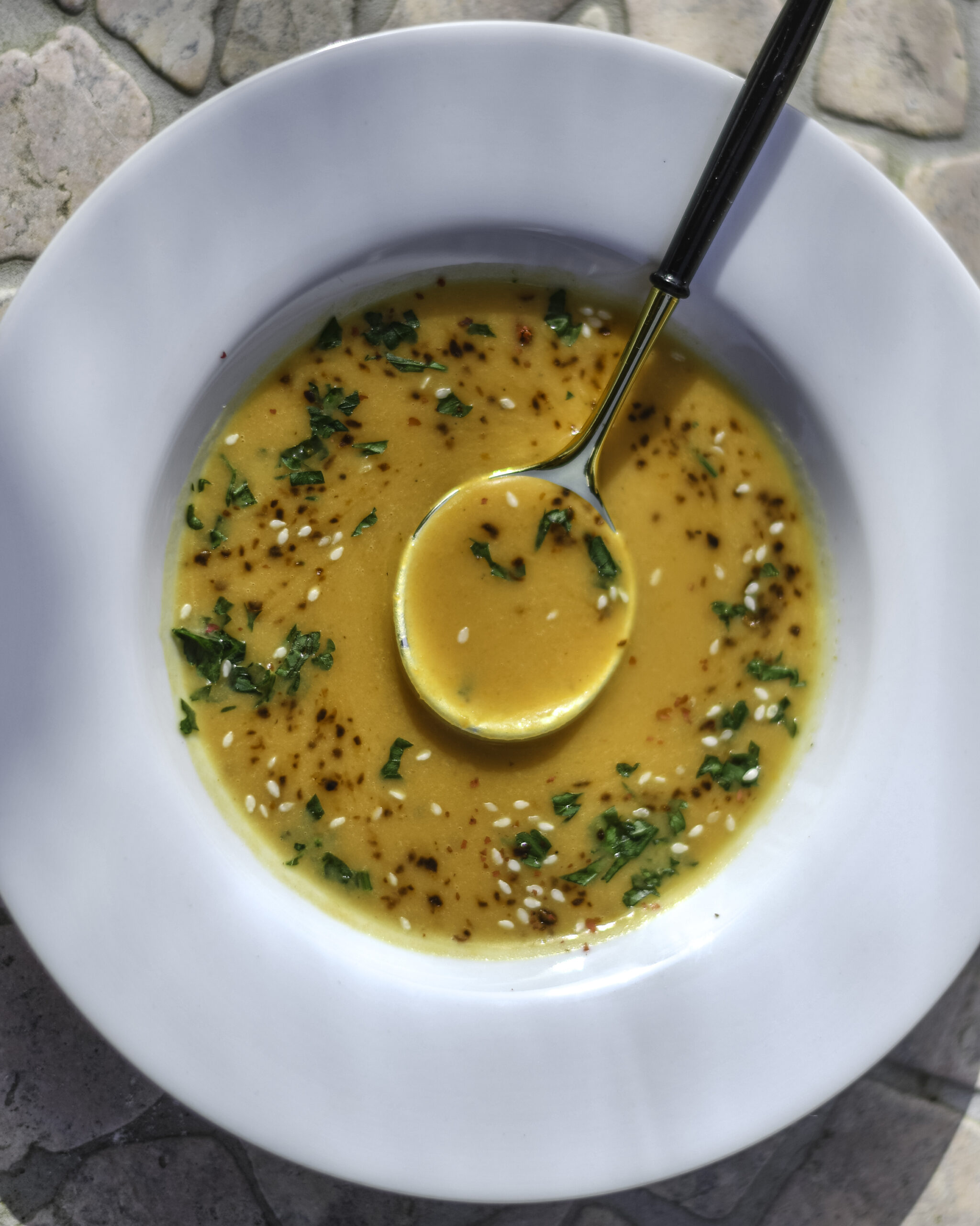 Kremová polievka z kila  mrkvy