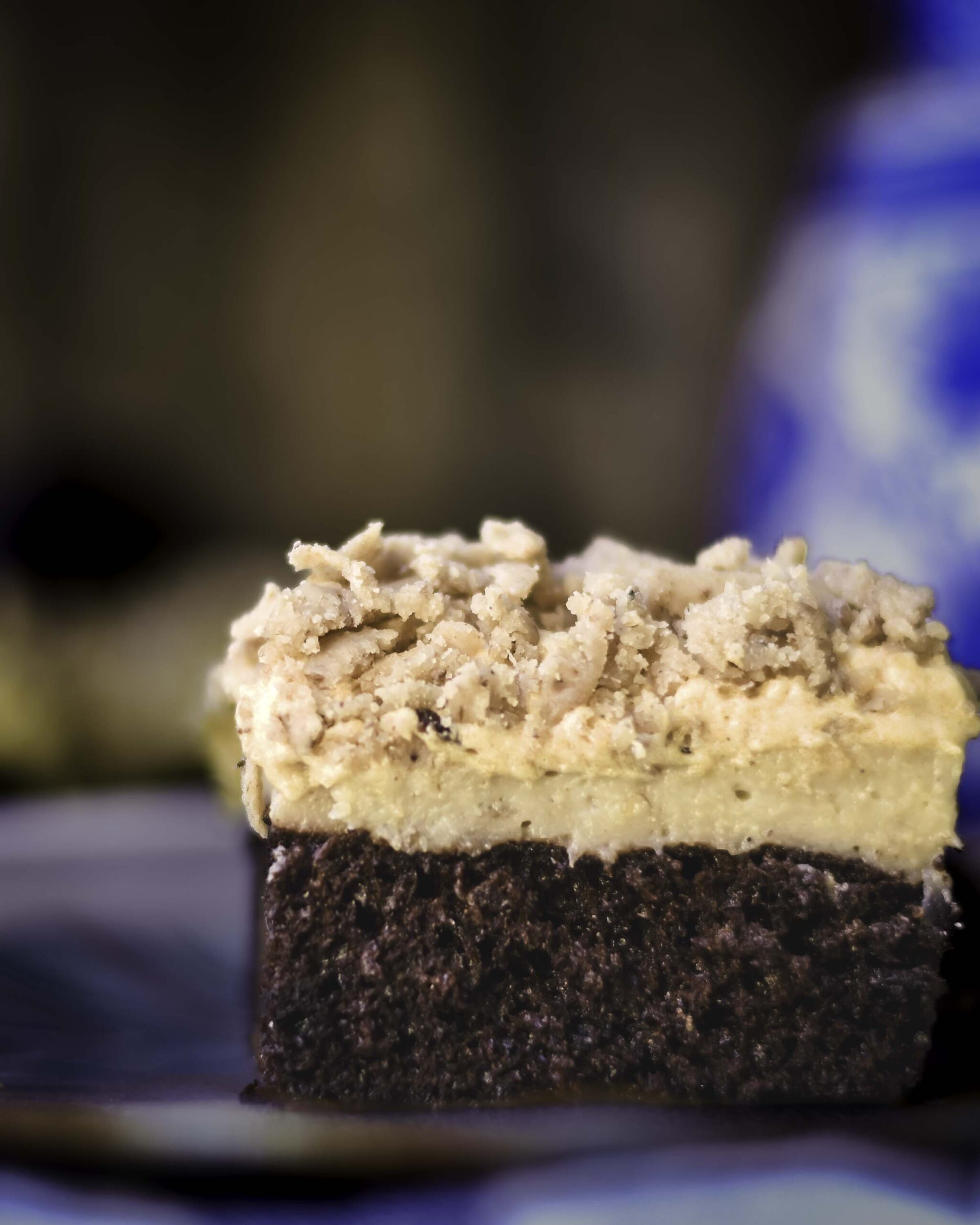 Gaštanové slávnostné rezy – jemný dezert s gaštanovým krémom a karamelovou šľahačkou