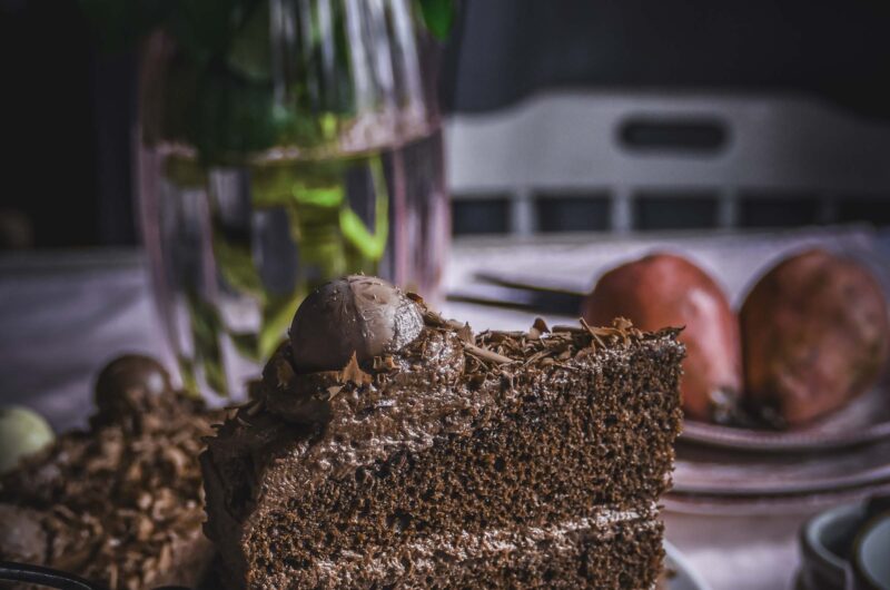 Lahodná parížska čokoládová torta