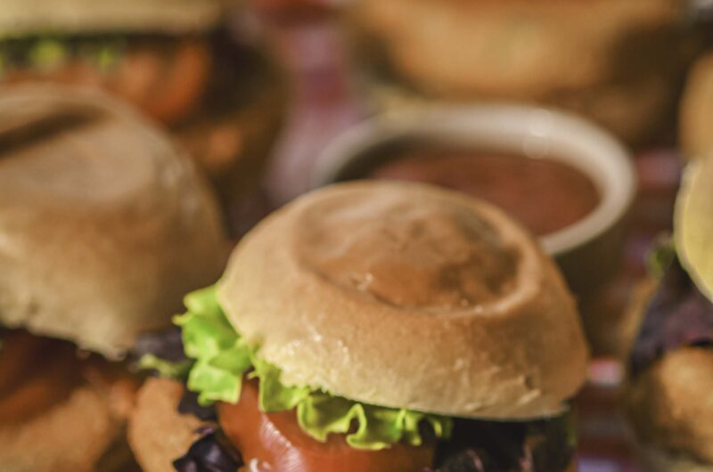 Krabí burger podľa SpongeBoba