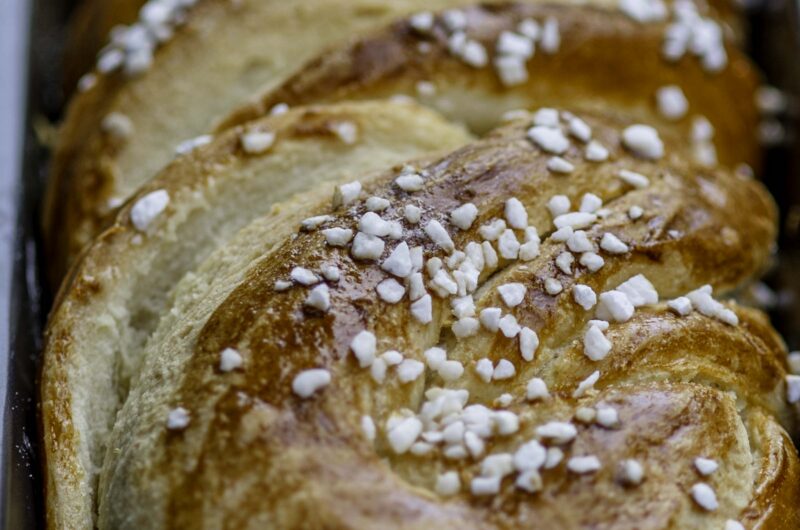 Nadýchaný sladký chlieb Brioche - brioška