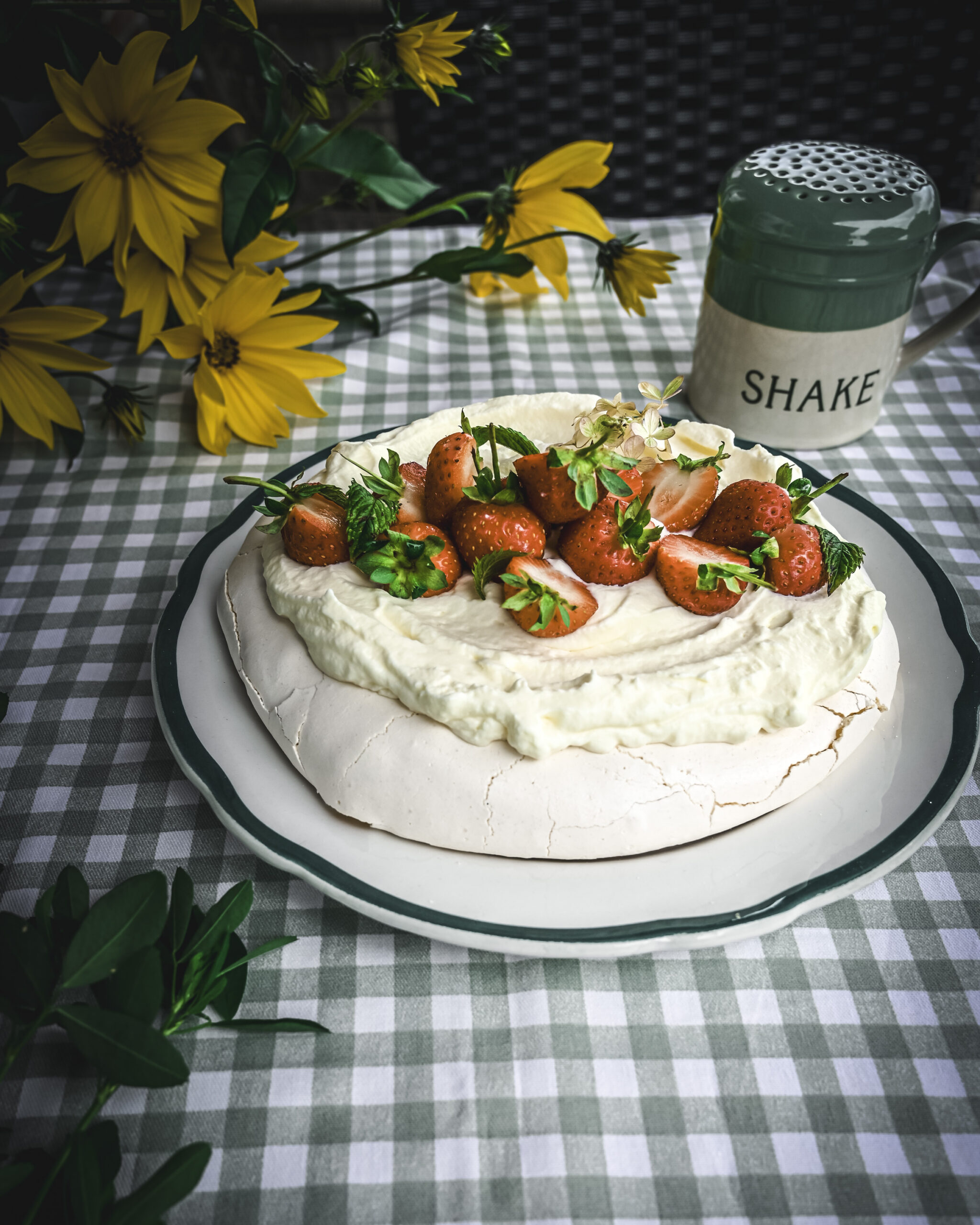 Jednoduchá pavlova torta